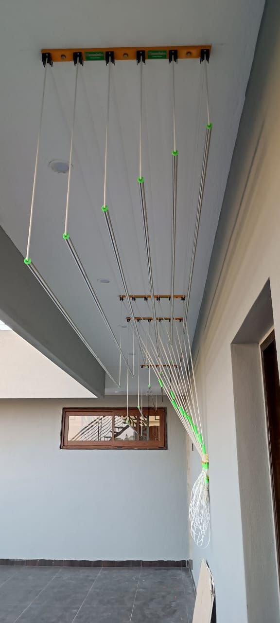 Invisible grill installation