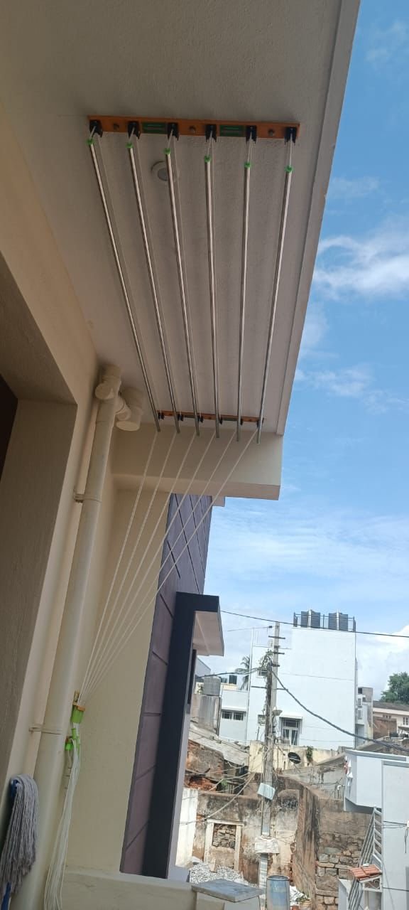 Pigeon netting installation