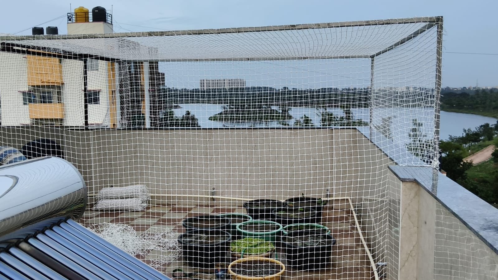 Completed installation project